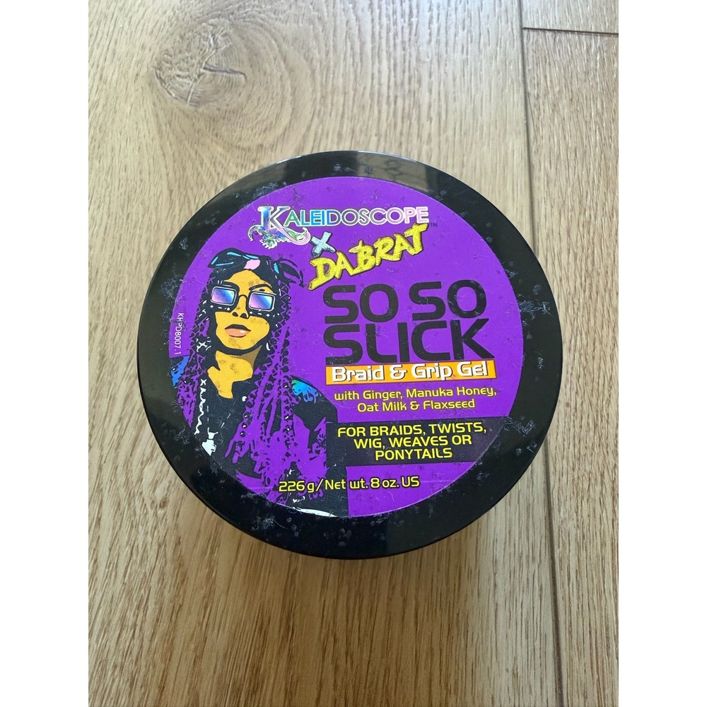 Kaleidoscope x Da Brat So So Slick Braid & Grip Gel 8oz Ginger Manuka Honey